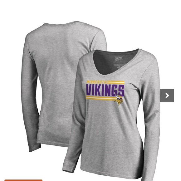 Minnesota Vikings Long Sleeve Tshirt - Picture 1 of 4